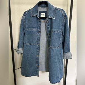 Abercrombie & Fitch Oversized Denim Jacket / Shirt / Shaket
